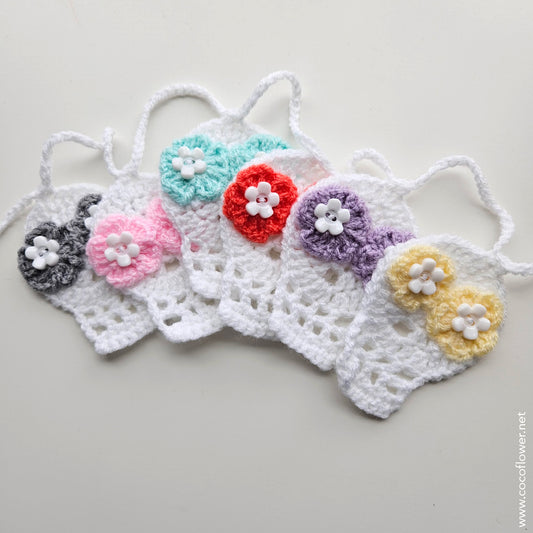 Sugar Skull Crocheted Work In Progress by Cocoflower