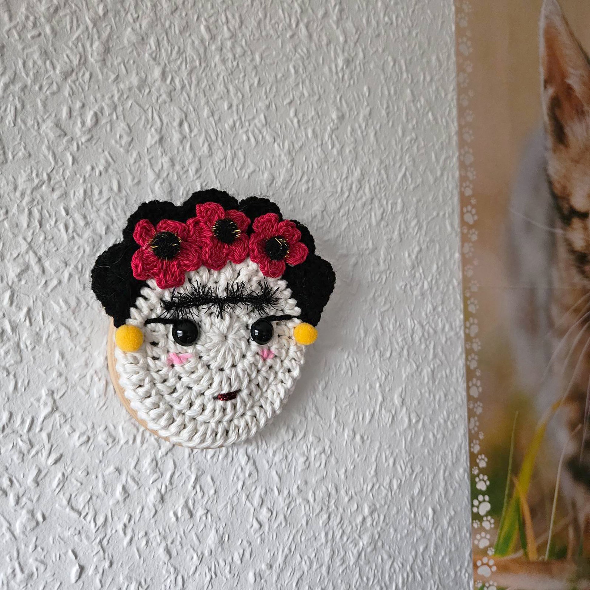  Frida Crochet Wall Art