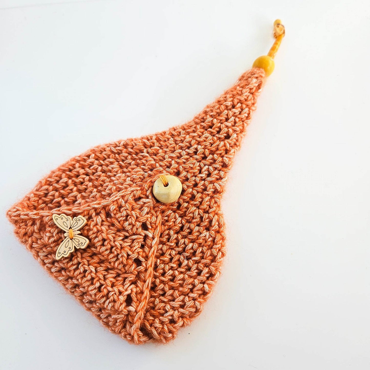 Medieval Pouch - Handmade Pixie Bag – Wool Fairy Cross Body Case