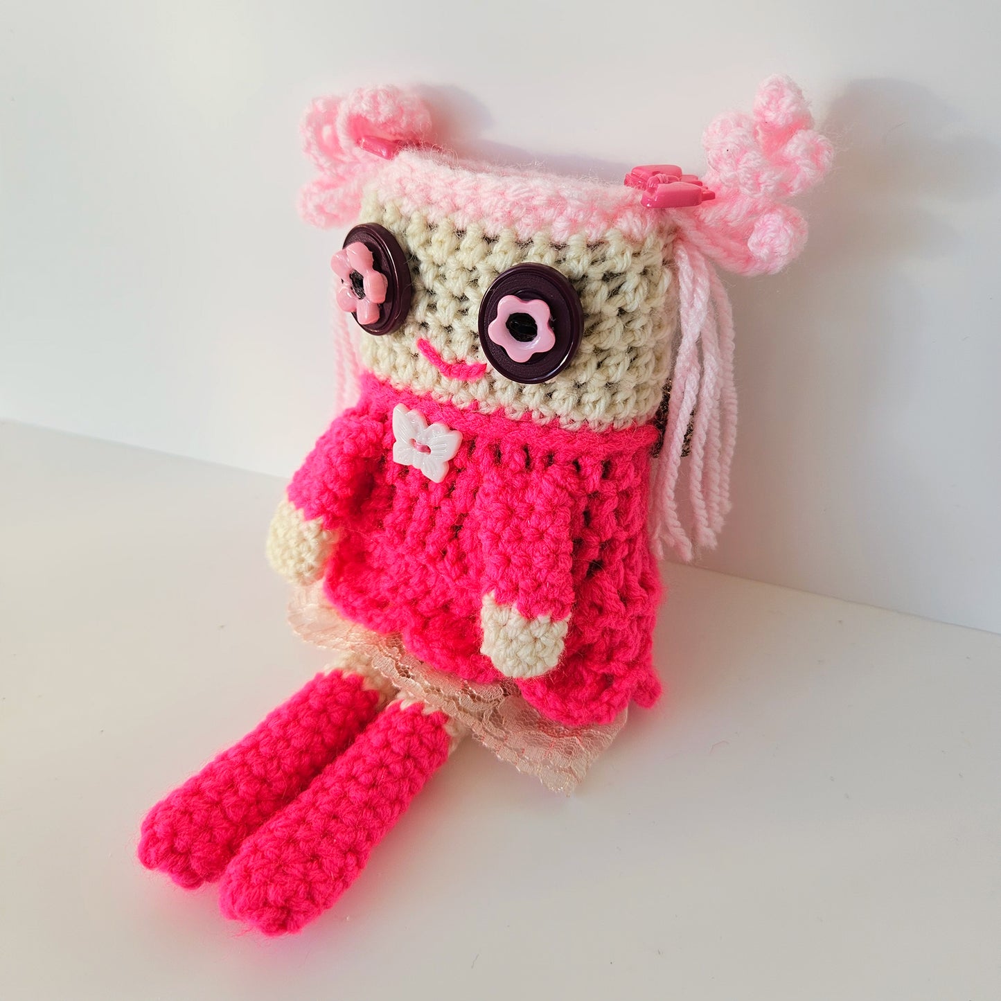 Pink Fairy Doll Tissue Case