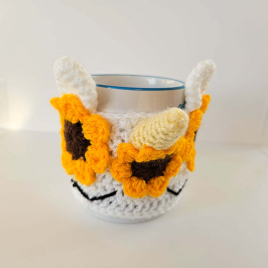 Sunflower Unicorn Mug Cover Cozy