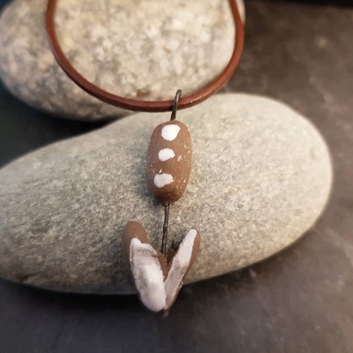 Tribal Arrow Pendant Cord Necklace - Men Unisex jewelry