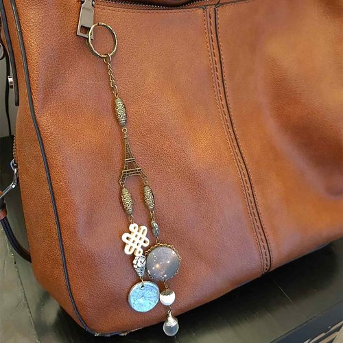 Bohemian Charm Bag to hang - Boho Chic keychains