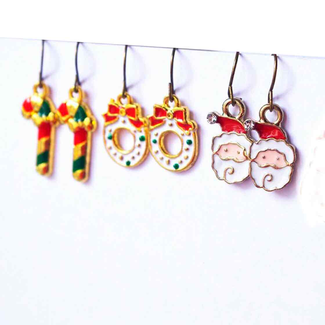 Christmas earrings