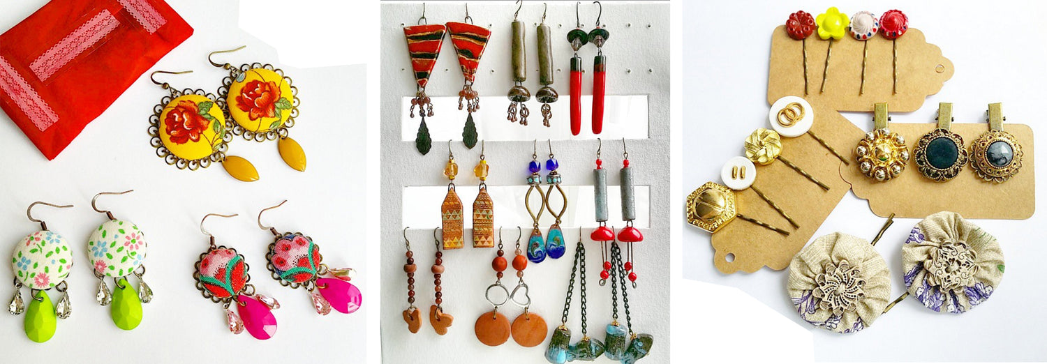 Earrings and accessories by CocoFlower