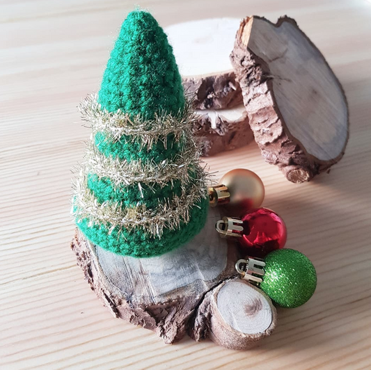 Crochet Christmas Tree - Xmas Home decor