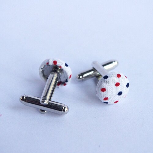 Cufflinks Unique Fabric: Handcrafted Designs with Playful Patterns