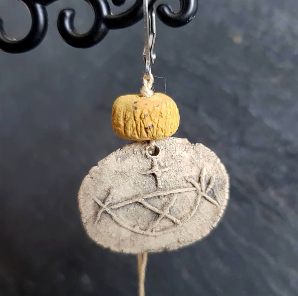 Viking ship earring snekkja Celtic jewelry