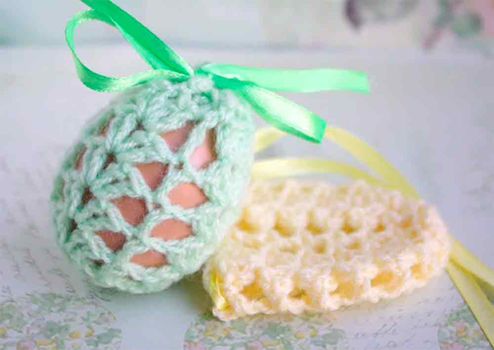 Rustic Easter Egg pouch - Cozy Home decor - Pastel or Brown