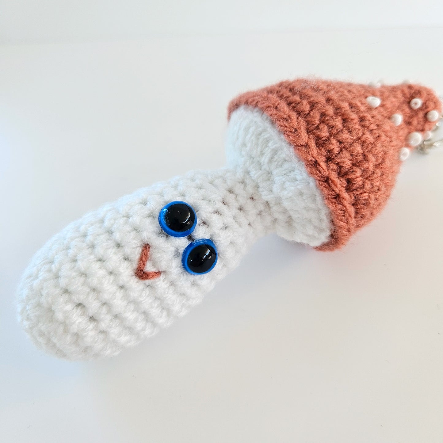 Cute Crochet Mushroom Keychain - Limited Edition