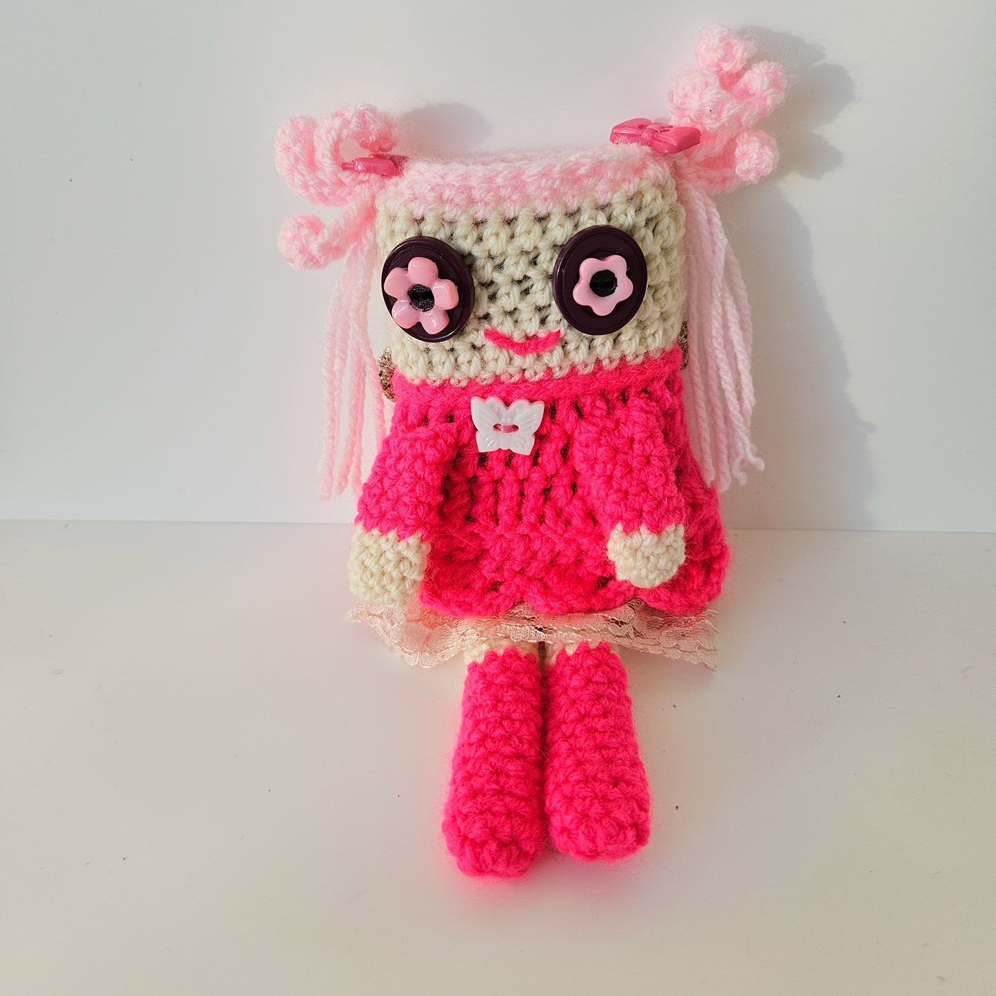 Pink Fairy Doll Tissue Case