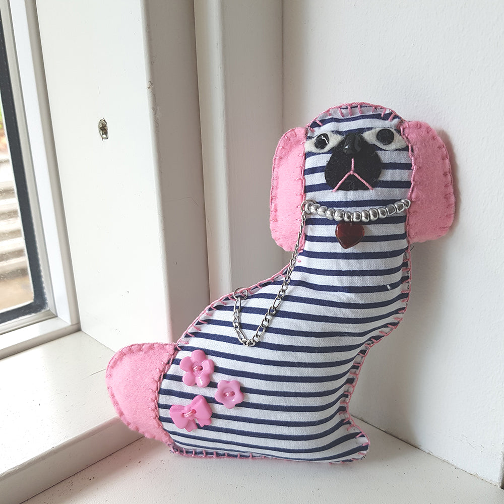 Softie dogs plush - CocoFlower Art toy - Staffordshire Dog lover - Cute home decor 