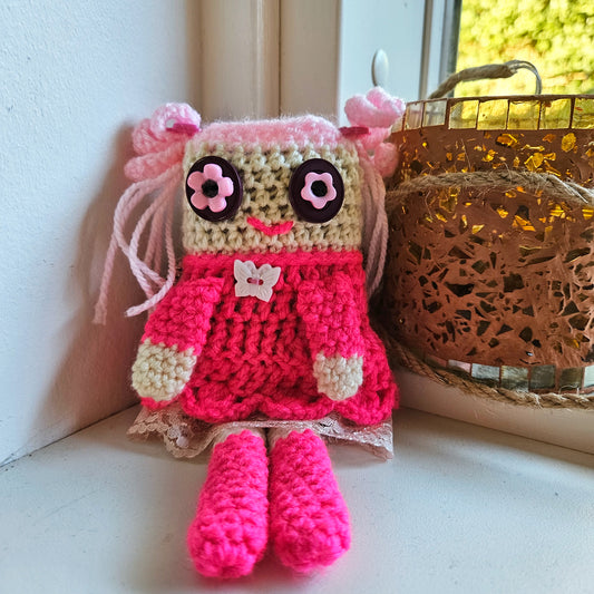 Pink Fairy Doll Tissue Case