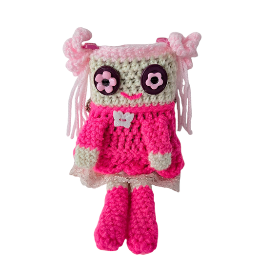 Pink Fairy Doll Tissue Case