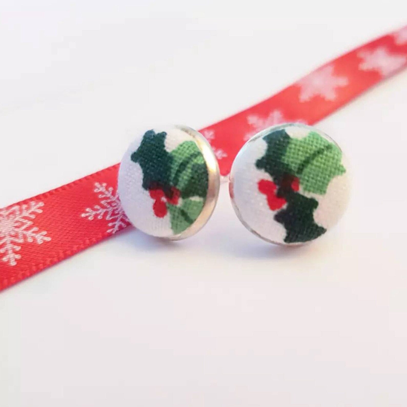 Christmas stud earrings, Cute stocking stuffer