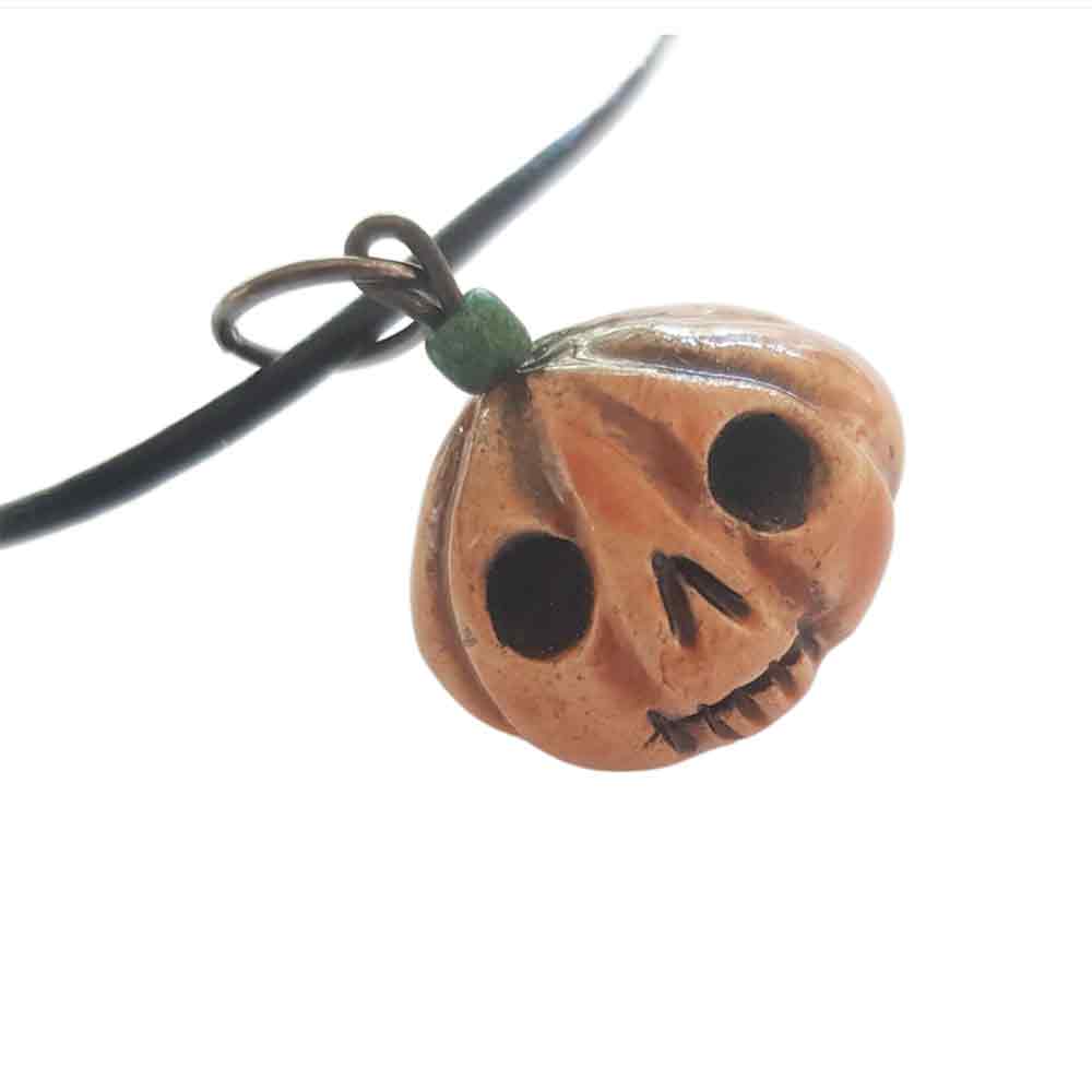 Halloween Necklace - Pumpkin